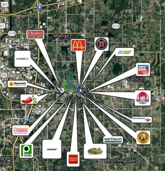 Brandon Mall – Publix & Petsmart Anchored Shopping Center